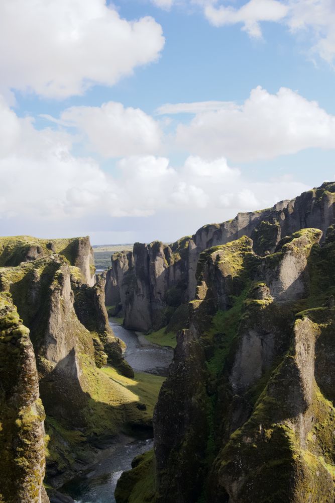 River gorge